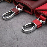 Keychain Holders PU Leather Car-key Organizer Key Wallets Case