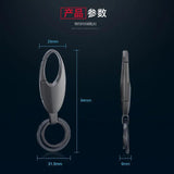 Weduoduo Metallic Key Holders Double Ring Key Wallets