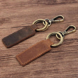 Metallic Key Wallets Keychain Leather Key Organizer Holder Mini