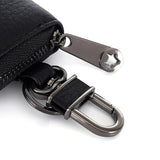 Mini Leather Zipper Key Holder Bag for Car Motors