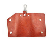 Unisex Leather Key Wallets Holder Retro Advanced Pouch