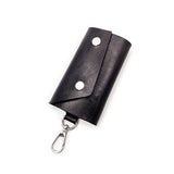 Unisex Leather Key Wallets Holder Retro Advanced Pouch