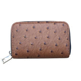 Leather Car Key Holder with Zipper, Key Organizer Set