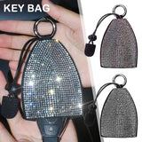 Hot Drilling Key Bag Pull Type Key Wallet Holder Leather