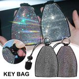 Hot Drilling Key Bag Pull Type Key Wallet Holder Leather