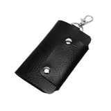 Unisex PU Leather Key Holder Case Bag Keychain Wallet Organizer Manager