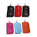 Unisex PU Leather Key Holder Case Bag Keychain Wallet Organizer Manager