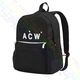 A-Cold-Wall Acw Large Capacity Backpack Hot Art Print Shopping Bag
