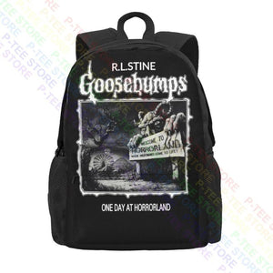 Goosebumps Horrorland Rl Stine Large Backpack Vintage Swimming Bag