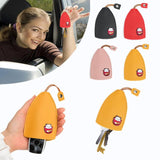 4pcs Cartoon Keys Holder Cases PU Key Bags Large Capacity Unisex Christmas