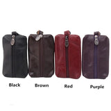 Vintage Key Wallet Leather Unisex Key Holder Case High-Quality Man Key Bag