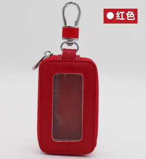 Cow Leather Car Key Bag Multi-function Large Capacity Car Key Case