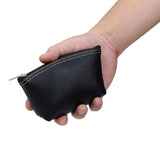Leather Key Wallet Multi-function Housekeeper High Zipper Purse