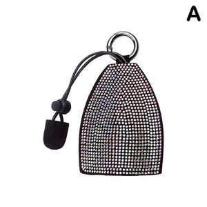 Hot Drilled PU Leather Key Bag for Car Key - Key Holder Case