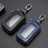 Patchwork Key Wallets Vintage Holder Cases Zipper Keychains Organizer
