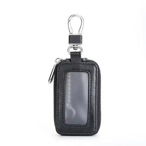 Patchwork Key Wallets Vintage Holder Cases Zipper Keychains Organizer