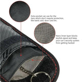 Carbon Grain RFID Blocking Faraday Pouch for Car Key Fob