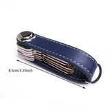 Car Smart Leather Keychain Pouch Bag Case Wallet Holder Chain Key Wallet