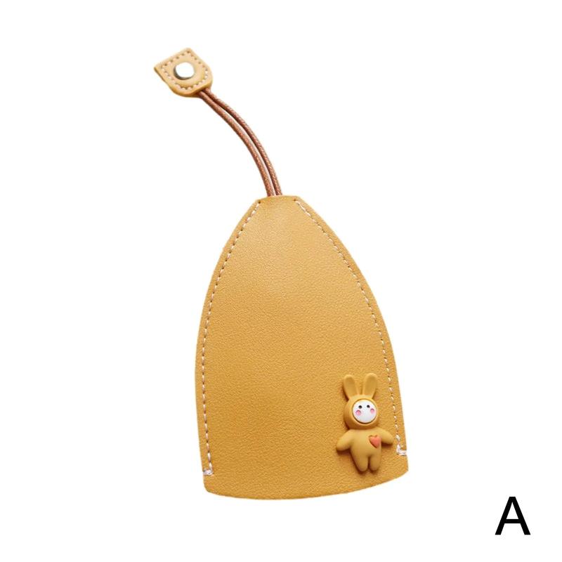 Cartoon Leather Key Bag Large Capacity Car Key Case