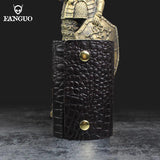 Portable Leather Key Holder Bag Unisex Wallet Cover Mini Key Wallet