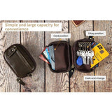 Leather Key Wallet Man Housekeeper Keys Organizer