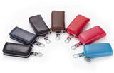 Leather Key Wallet 7 Colors Key Organizer Key Bag Holder Car Housekeeper Wallet