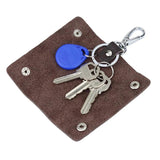Men Vintage Key Wallet Leather Housekeeper Arrivals Cowhide Key Chain