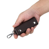 Men Vintage Key Wallet Leather Housekeeper Arrivals Cowhide Key Chain