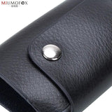 Travel Leather Key Holder Organizer Wallet Ring Keychain