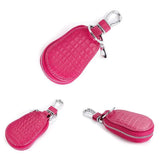 Arrival Car Key Cover PU Leather Zipper Keychain Holder Travel Wallet