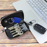Unisex Crocodile Pattern Key Wallets Organizer Bag Men Multifunction