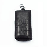 Unisex Crocodile Pattern Key Wallets Organizer Bag Men Multifunction