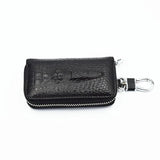 Unisex Crocodile Pattern Key Wallets Organizer Bag Men Multifunction