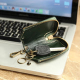 Leather Key Pouch Smart Key Bag 6*10.5cm