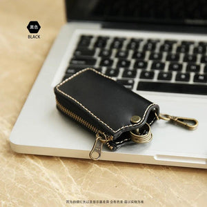 Leather Key Pouch Smart Key Bag 6*10.5cm
