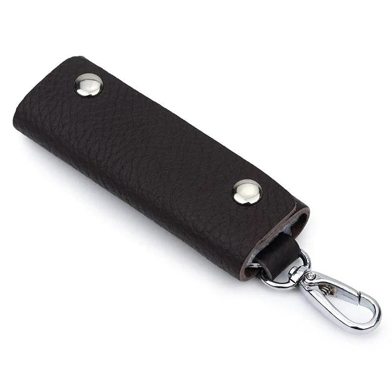 Vintage Car Key Pouch Bag Case Leather KeyChain Unisex Key Bag