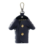 Clothes Shape Key Holder Keychain PU with Metal Hook Keys Storage Bag