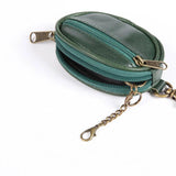 Men Leather Key Wallets Zipper Car Key Wallet Multifuctional Key Case