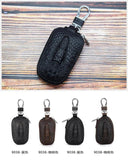 Layered Alligator Print Car Key Bag Retro Waist Hanging Lock Key Bag