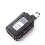 Double Layer Zipper Car Key Case Multi-functional Key Bag Unisex Keychain Wallet