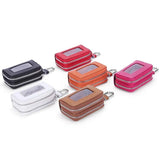Double Layer Zipper Car Key Case Multi-functional Key Bag Unisex Keychain Wallet