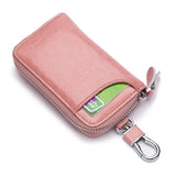 Leather KeyChain Organizer Wallet Holder
