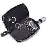 Leather KeyChain Organizer Wallet Holder