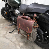 Motorcycle Bag Strap Leather Belt Wear-resistant Bike Bag Belt