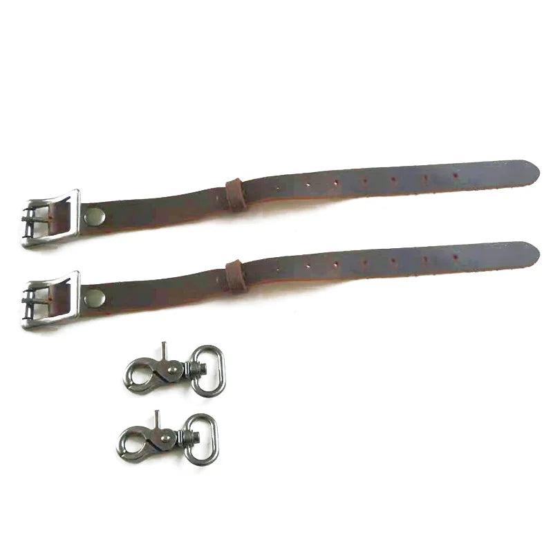 Motorcycle Bag Strap Leather Belt Wear-resistant Bike Bag Belt