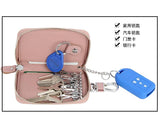 First Layer Cowhide Key Case High Capacity Leather Mini Cases