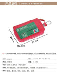 First Layer Cowhide Key Case High Capacity Leather Mini Cases