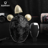 Leather Housekeeper Key Holder Retro Smart Key Case Keyring Pouch