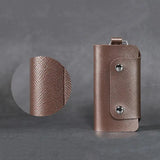 30PCS PU Leather Keychain Holder Car Keychain Clip Key Wallet