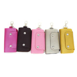 30PCS PU Leather Keychain Holder Car Keychain Clip Key Wallet